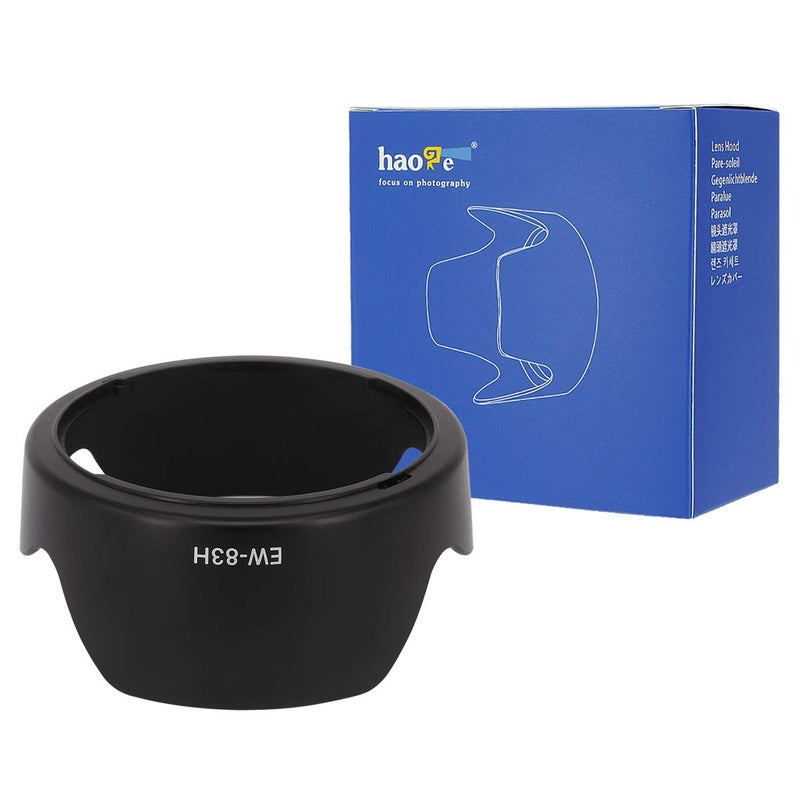 Haoge غطاء عدسة هاوج بايونت لكاميرا كانون EF 24-105mm f4L هو USM عدسة بديل كانون EW-83H - Image 2